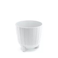 Donice - Doniczka Prosperplast 1 Ryfo N 20 cm Biała - miniaturka - grafika 1