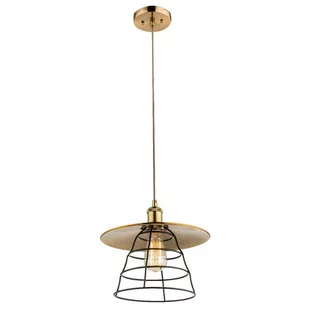 Globo Lighting Industrialna LAMPA wisząca LOFT 15086H druciana OPRAWA zwis drut loft brąz antyczny - Lampy sufitowe - miniaturka - grafika 2