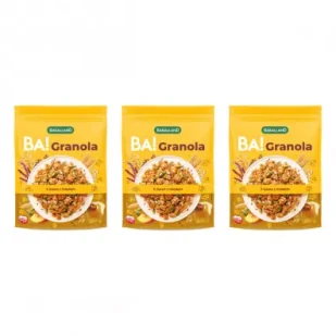 Bakalland BA! Granola 5 ziaren z miodem zestaw 3 x 300 g - Płatki śniadaniowe i musli - miniaturka - grafika 1