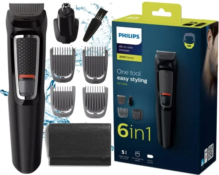 Maszynka Do Strzyżenia Philips Bezprzewodowa 6 Ustawień Długości 60min