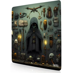 PODKŁADKA POD MYSZ MYSZKĘ Ekwipunek Ducha 50x50 TILT Duża Gamingowa XL XXL - Podkładki pod mysz PODKŁADKA POD MYSZ MYSZKĘ Ekwipunek Ducha 50x50 TILT Duża Gamingowa XL XXL - Podkładki pod mysz - miniaturka - grafika 1