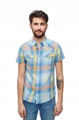 Koszule męskie - WRANGLER WESTERN SHIRT DRAGON YELLOW W5J06DY08 S - miniaturka - grafika 1