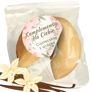 Chińskie Ciasteczko z Wróżbą Komplementy dla Ciebie Magiczne dla Gości 1szt - Pieczywo chrupkie - miniaturka - grafika 1