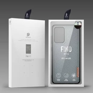 Dux Ducis Fino etui pokrowiec pokryty nylonowym materiałem Samsung Galaxy A32 5G szary - Etui i futerały do telefonów - miniaturka - grafika 5