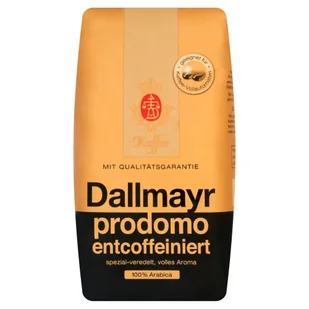 DALLMAYR Prodomo Entcoffeiniert kawa ziarnista bezkofeinowa 500g - Kawa - miniaturka - grafika 1