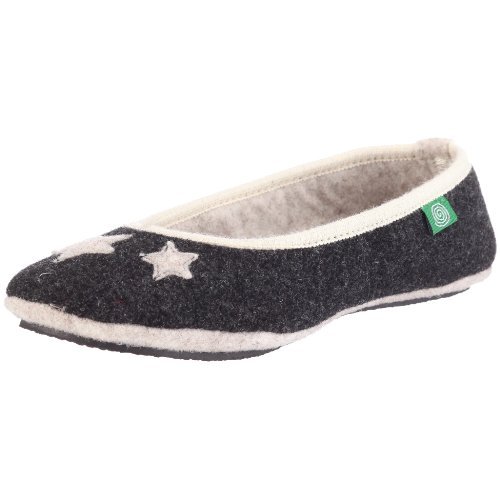 Dr. Brinkmann 340060 340060, damskie kapcie, czarny - czarny - 40 EU