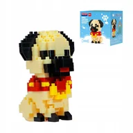 Klocki - Piesek Mini Mops, Klocki 199El. - miniaturka - grafika 1