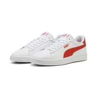 Buty trekkingowe damskie - Sneakersy Smash 3.0 L PUMA White Fierce Red - miniaturka - grafika 1