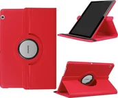 Etui do tabletów - Etui na tablet Mobilari ETUI HUAWEI MEDIAPAD T5 10 SKÓRZANE OBRACANE 360 M222H005 BRĄZOWY - miniaturka - grafika 1