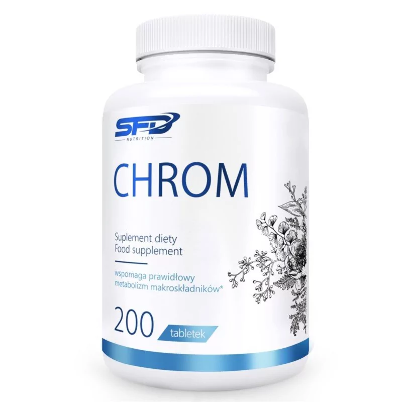 ALLNUTRITION SFD Chrom 200 tab prawidłowy metabolizm