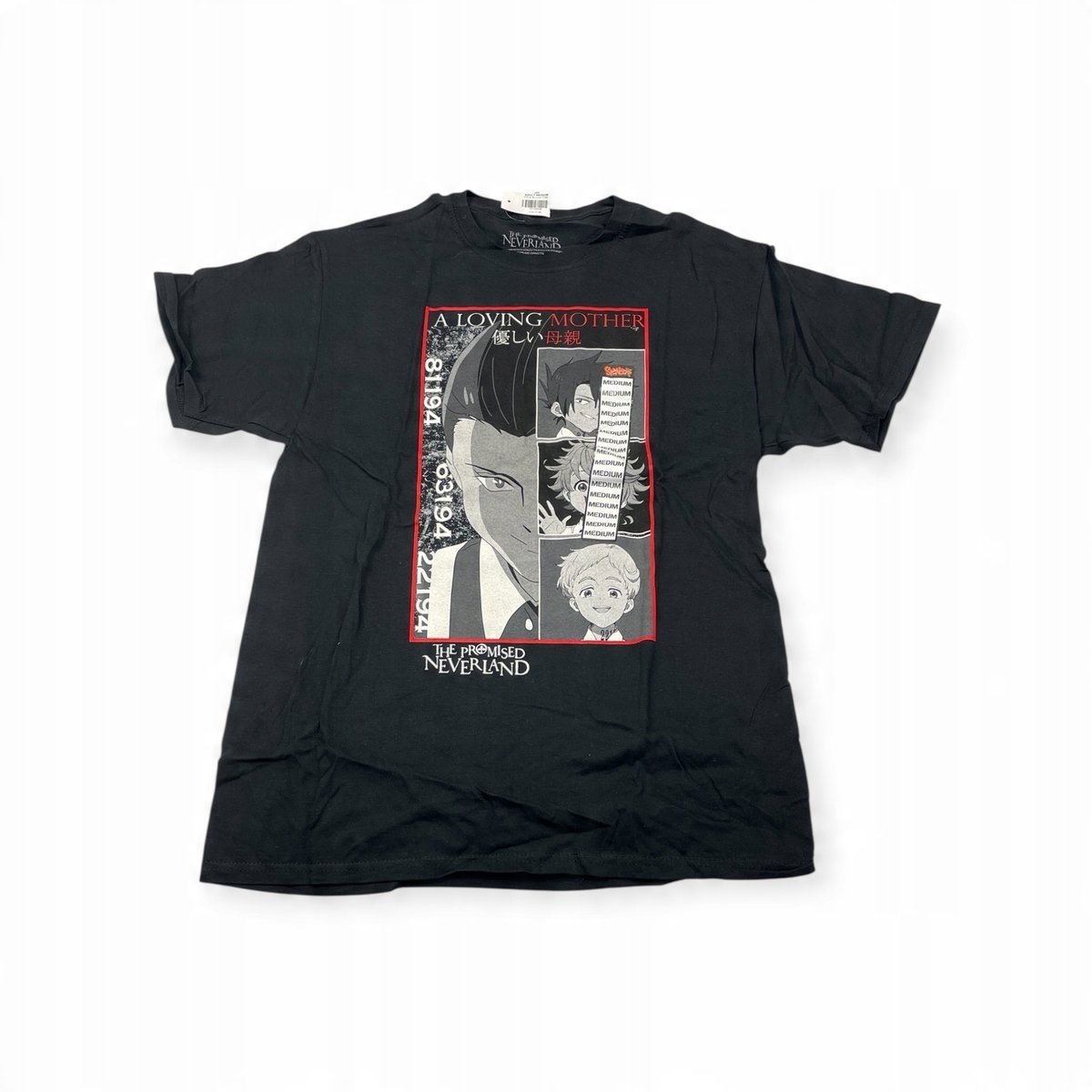 T-shirt męski okrągły dekolt SPENCER'S THE PROMISED NEVERLAND L