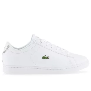 Buty Lacoste Carnaby Evo 741SUJ0003-21G - białe - Buty sportowe damskie - miniaturka - grafika 1