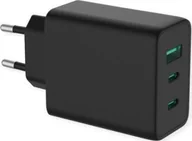 Kable - Value Ładowarka VALUE USB z wtyczką euro, 3-portowa Typ-A, 2x Typ-C, 65W, GaN - miniaturka - grafika 1