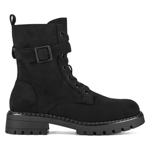 Botki DeeZee WS6111-27 Czarny - Botki damskie - miniaturka - grafika 1