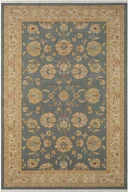 Dywany - Dywan MY-RUG, Ben 5, 290x200, dywan z krótkim włosiem, orientalny wygląd, szlachetny połysk, niebieskozielony, klasyczny wzór, prostokątny - miniaturka - grafika 1