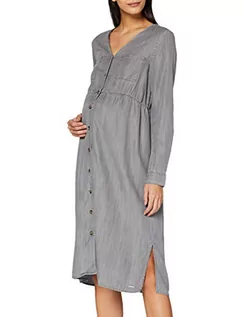 Sukienki ciążowe - ESPRIT Maternity Sukienka damska Wvn Ls, Grey Denim - 920, 44 PL - grafika 1