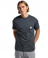 Koszulki męskie - T-shirt Lee WW POCKET TEE 112364587 Washed Black M - miniaturka - grafika 1