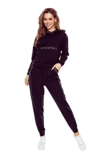 Ferbi Komplet Dresowy czarny M - Dresy damskie - miniaturka - grafika 1