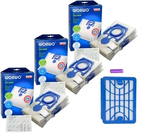 Worki Zelmer ZVCA100B 49.4000 ZMB02K Hepa - Worki do odkurzaczy - miniaturka - grafika 1