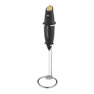 Spieniacz do mleka na stojaku, 23 cm, czarny matowy CI-103168 - Spieniacze do mleka - miniaturka - grafika 1