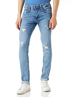 Spodnie męskie - Pepe Jeans Spodnie męskie Stanley, 000 dżins, 29W/Regularny - grafika 1