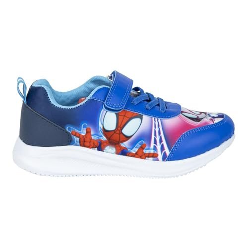 CERDÁ LIFE'S LITTLE MOMENTS Eva Spidey Lekka podeszwa Sportowe trampki dziecięce, Niebieski, 28 EU