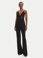 Kombinezony - Elisabetta Franchi Kombinezon TU-049-52E2-V560 Czarny Regular Fit - miniaturka - grafika 1
