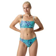 Stroje kąpielowe - Strój pływacki dwuczęściowy damski Speedo Printed Adjustable Thinstrap - miniaturka - grafika 1