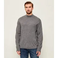 Swetry męskie - Calvin Klein Wełniany półgolf Regular Fit - miniaturka - grafika 1