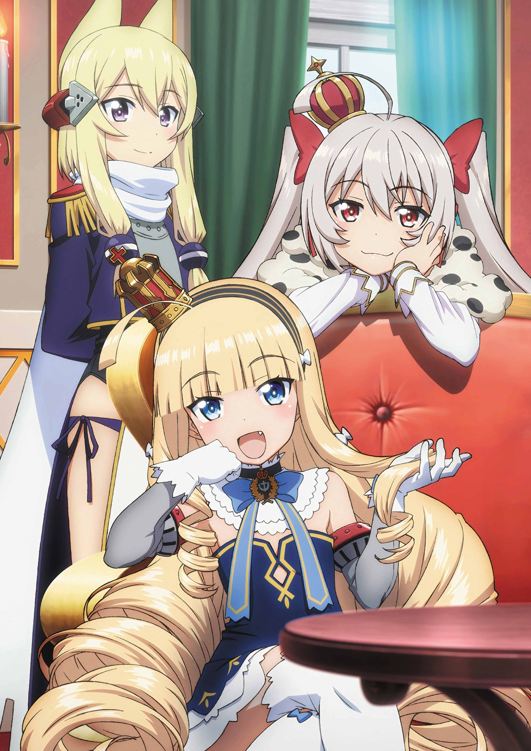 Plakat A1 anime gra Azur Lane