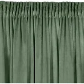 Zasłony - Zasłona EUROFIRANY Melanie 140 x 270 cm Ciemnomiętowy - miniaturka - grafika 1