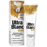 Pasty do zębów - UltraBlanc Gold, wybielająca pasta do zębów, 75 ml - miniaturka - grafika 1