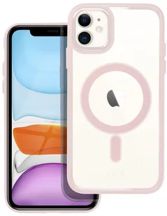 Futerał COLOR EDGE MAG COVER kompatybilny z MagSafe do IPHONE 11 różowy - Etui i futerały do telefonów - miniaturka - grafika 1