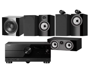 Kino domowe Yamaha RX-A4A (czarny) + 705 S3 + 706 S3 + HTM72 S3 + DB4S (czarny) - Kino domowe - miniaturka - grafika 1