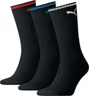 Skarpety termoaktywne - Puma Skarpety Puma Sport Crew Stripe 3Pack M 907941 01, Rozmiar: 43-46 - miniaturka - grafika 1