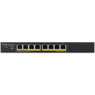 Switche - ZYXEL GS1900-8HP 8-port GbE L2 PoE Smart Switch 802.3at desktop fanless 70 Watt - miniaturka - grafika 1