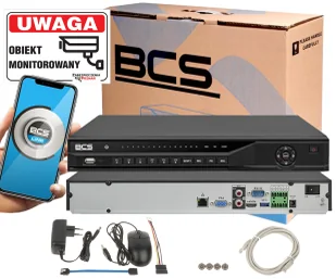 Rejestrator 8 kanałowy IP BCS-L-NVR0802-A-4K LINE na 8 kamer IP do 32MPx Analityka 2x10TB - Rejestratory do monitoringu - miniaturka - grafika 3