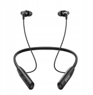 Słuchawki - BWOO Słuchawki douszne na szyję BT5.3 BW870 czarne - miniaturka - grafika 1