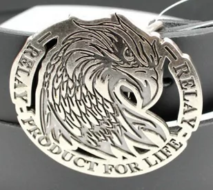 Klamra Do Paska Sprzączka Pełna Blaszka Z Bolczykiem 40 mm Metalowa Solidna KBOL"RELAY-PRODUCT FOR LIFE" CBOL40/71 - Paski - miniaturka - grafika 1