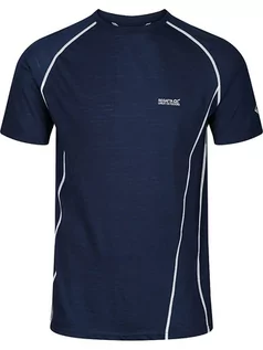 Koszulki sportowe męskie - Regatta Koszulka sportowa "Tornell II" w kolorze granatowym - grafika 1