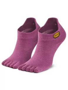 Vibram Fivefingers Skarpety Niskie Damskie Athletic No Show S18N03 Fioletowy - Skarpetki damskie - miniaturka - grafika 1