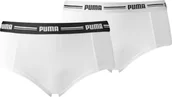 Bielizna sportowa damska - Puma Puma Mini Short 2 Pack 603033001-317 białe S - miniaturka - grafika 1