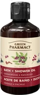 Kosmetyki do kąpieli - Green Pharmacy Olejek do kąpieli i pod prysznic Drzewo sandałowe i Paczula 250ml - miniaturka - grafika 1