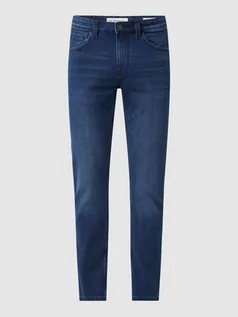 Spodnie męskie - Jeansy o kroju regular slim fit z dodatkiem streczu model ‘Josh’ - grafika 1