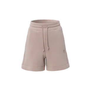 Damskie Spodenki GUESS ELLY SHORTS V2YD10K7UW2-G4Q9 – Beżowy - Spodenki damskie - miniaturka - grafika 1