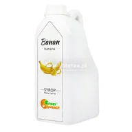Syropy i koncentraty owocowe - Syrop o smaku bananowym 2,5 kg - Banana flavored syrup Crazy Bubble - miniaturka - grafika 1