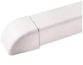 Akcesoria do wentylacji i klimatyzacji - Zakończenie koryta IPEP60 białe IVENSIS - miniaturka - grafika 1