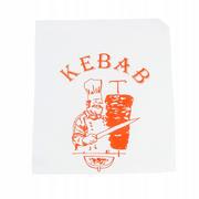 Opakowania gastronomiczne - Agro Turek Kebab torebka foliowana 250 sztuk - miniaturka - grafika 1