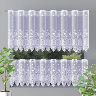Zazdrostki żakardowe metrażowe Iris 648255 70 cm - Firany - miniaturka - grafika 1