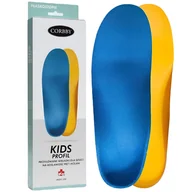 Akcesoria obuwnicze - Wkładki Ortopedyczne Supinujące na Płaskostopie Koślawość Pięt dla Dzieci 34/35 - miniaturka - grafika 1